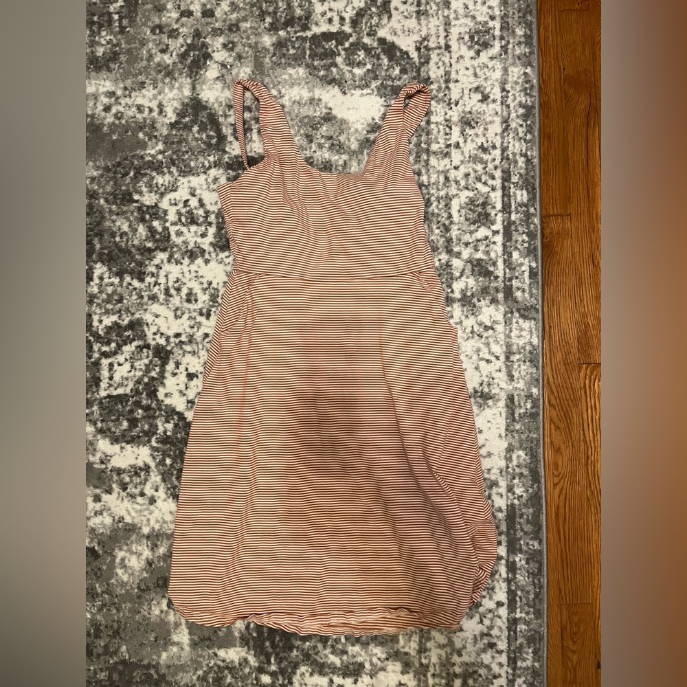 Pact tie back midi dress size L